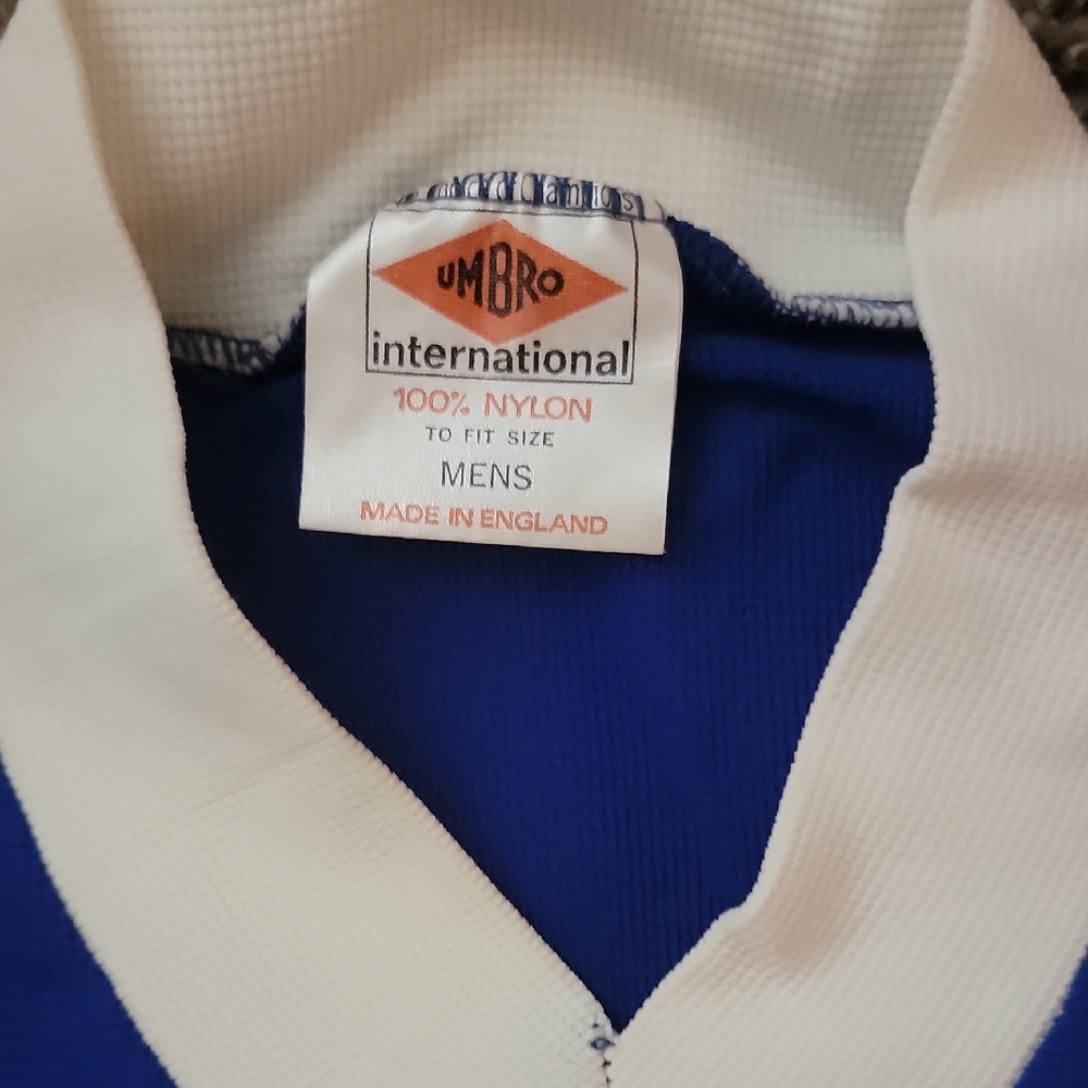 Umbro Vintage Linfield Football Club Soccer Jersey - Picture 3 of 5